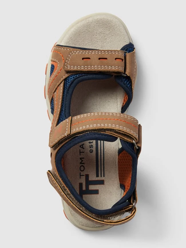 Tom Tailor Sandalen Mit Label-Detail - Sand 5 Tom Tailor Sandalen Mit Label-Detail - Sand – Bild 3