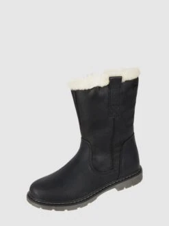 Tom Tailor Boots Mit Kunstfellfutter - Schwarz