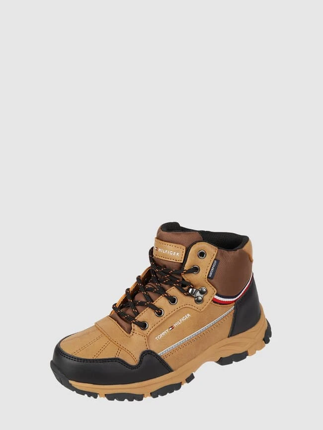T.Hilfiger Kids Shoes Boots Mit Schnürverschluss - Cognac 3 T.Hilfiger Kids Shoes Boots Mit Schnürverschluss - Cognac