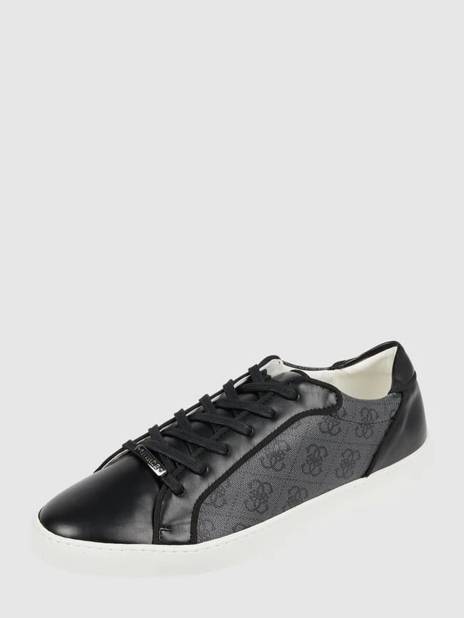 Guess Sneaker In Leder-Optik - Schwarz 3 Guess Sneaker In Leder-Optik - Schwarz