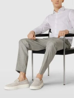 Cinque Slip-On-Sneaker Mit Zierbesatz Modell 'ADONE' - Hellgrau