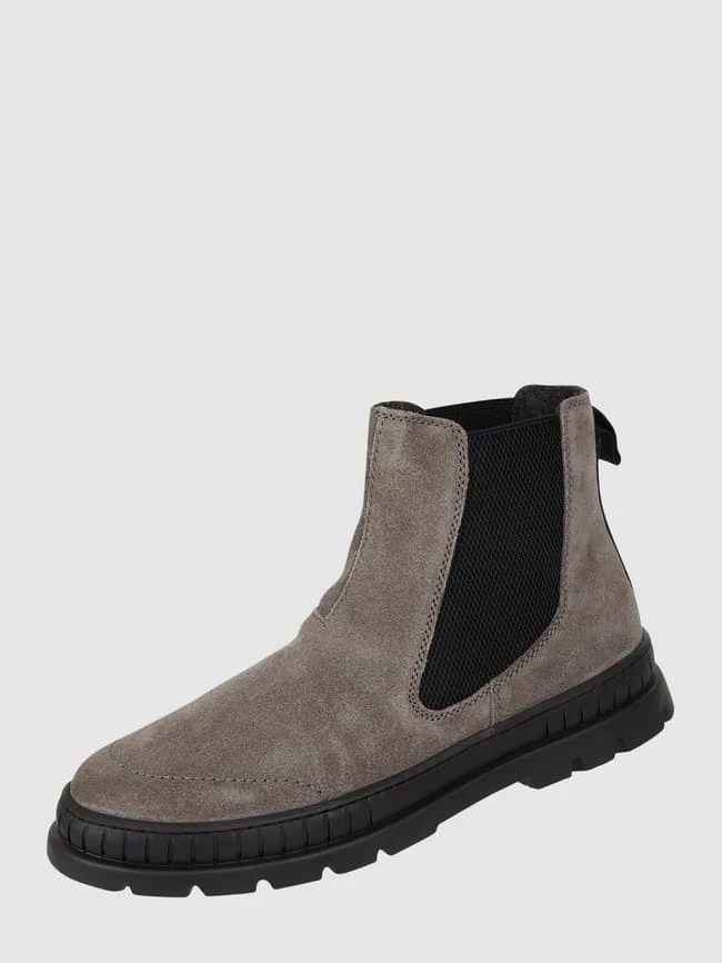 Bugatti Chelsea Boots Aus Nubukleder - Dunkelgrau 3 Bugatti Chelsea Boots Aus Nubukleder - Dunkelgrau