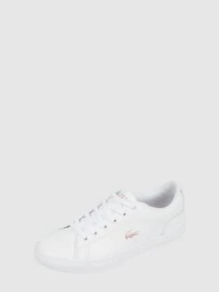 Lacoste Sneaker In Leder-Optik Modell 'Lerond' - Weiß