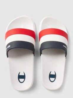 CHAMPION Slides Mit Label-Detail Modell 'ALL AMERICANS' - Weiß -Geox Verkaufsgeschäft 9t850d9p6d9kek2aahajel9i9da3gkic8d9jcgil6go34h9n6595al9j9db4kl2gal7l4kpk6gr58l246d3j6dr56kom8dr464om8chkccs32e9n70q3cd33cor6ae316lh62co