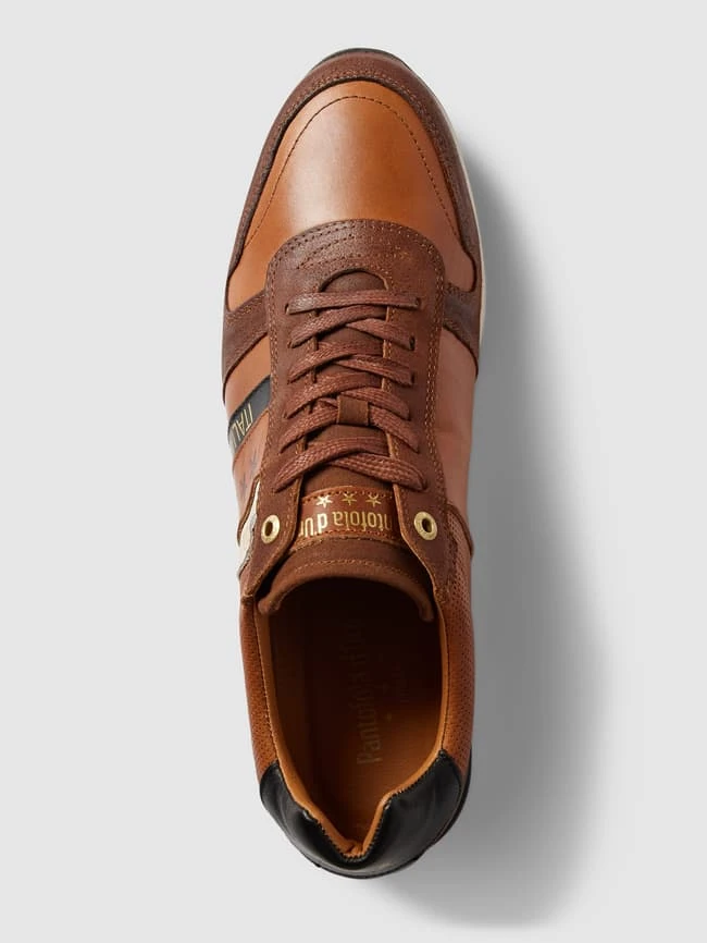 Pantofola DOro Sneaker Aus Leder Modell 'RIZZA UOMO' - Cognac 7 Pantofola DOro Sneaker Aus Leder Modell 'RIZZA UOMO' - Cognac – Bild 5