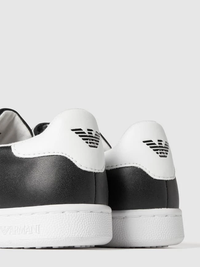 EA7 Emporio Armani Sneaker Mit Label-Prägung - Schwarz 4 EA7 Emporio Armani Sneaker Mit Label-Prägung - Schwarz – Bild 2
