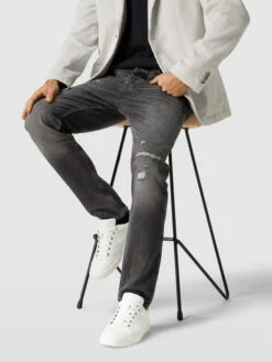 JOOP! SHOES Sneaker Mit Kontrastivem Besatz Modell 'cortina' - Weiß