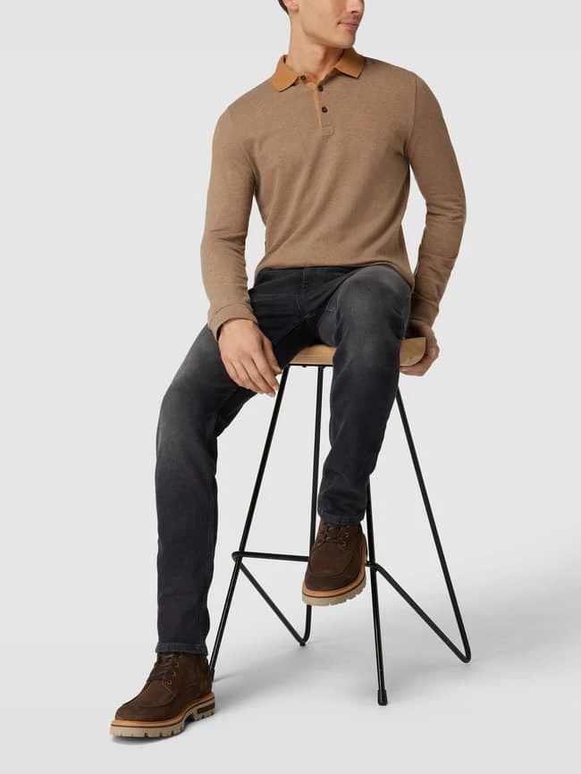 Cinque Boots Aus Echtem Leder Mit Kontraststreifen Modell 'RUBINO' - Dunkelbraun 3 Cinque Boots Aus Echtem Leder Mit Kontraststreifen Modell 'RUBINO' - Dunkelbraun