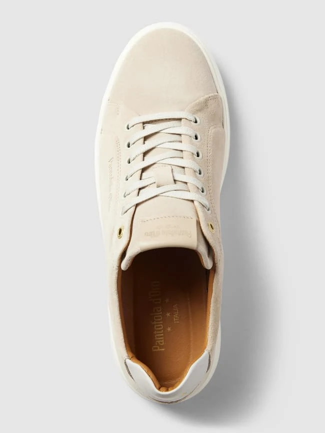 Pantofola DOro Sneaker Aus Leder Modell 'CELANO UOMO' - Beige 7 Pantofola DOro Sneaker Aus Leder Modell 'CELANO UOMO' - Beige – Bild 5