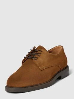 Selected Homme Derby-Schuhe Mit Schnürverschluss Modell 'BLAKE' - Dunkelbraun