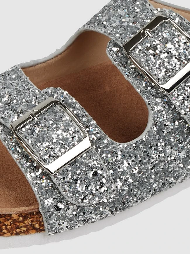 Colors Of California Sandalen Mit Glitter-Effekt - Silber 4 Colors Of California Sandalen Mit Glitter-Effekt - Silber – Bild 2