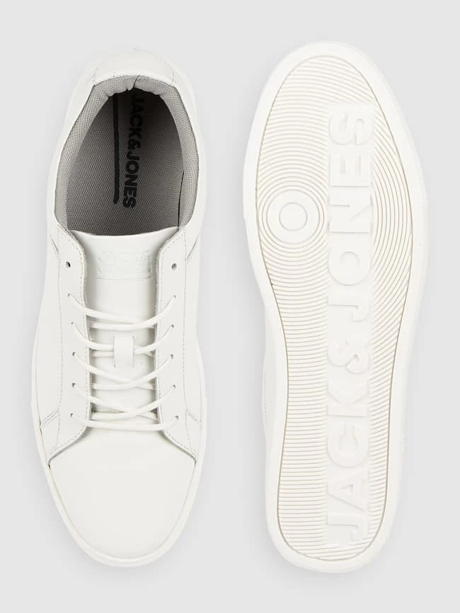 Jack & Jones Sneaker Aus Leder Modell 'Galaxy' - Weiß 6 Jack & Jones Sneaker Aus Leder Modell 'Galaxy' - Weiß – Bild 4