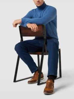 Pantofola DOro Sneaker Aus Leder Modell 'ROMA UOMO' - Cognac