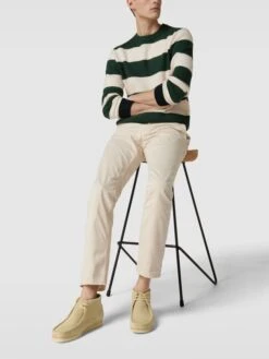 Clarks Boots Mit Ziernähten Modell 'WALLABEE' - Mint