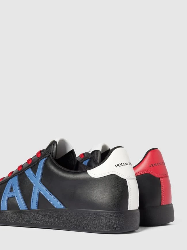 ARMANI EXCHANGE Sneaker Mit Label-Details - Schwarz 5 ARMANI EXCHANGE Sneaker Mit Label-Details - Schwarz – Bild 3