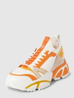 Michael Kors Sneaker Mit Label-Details Modell 'LUCAS' - Orange