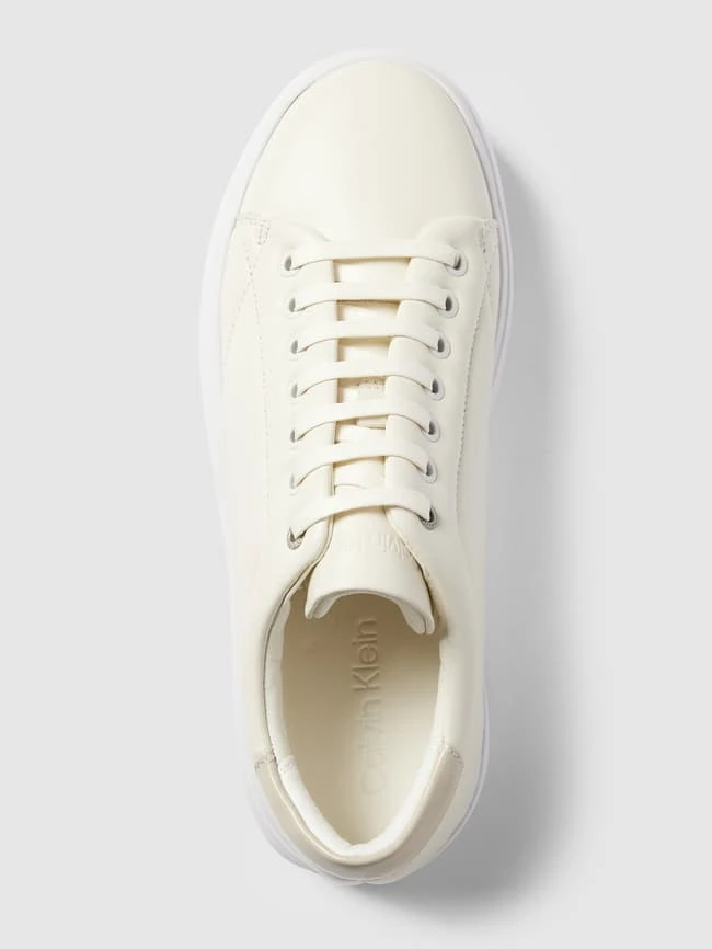 CK Calvin Klein Sneaker Mit Plateau-Sohle - Offwhite 7 CK Calvin Klein Sneaker Mit Plateau-Sohle - Offwhite – Bild 5
