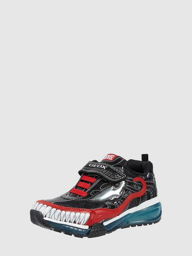 Geox Sneaker Mit Klettverschluss Modell 'Bayonyc' - Schwarz 3 Geox Sneaker Mit Klettverschluss Modell 'Bayonyc' - Schwarz