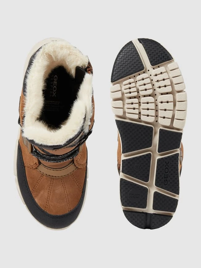 Geox Boots Aus Veloursleder Modell 'Flexyper' - Camel 6 Geox Boots Aus Veloursleder Modell 'Flexyper' - Camel – Bild 4