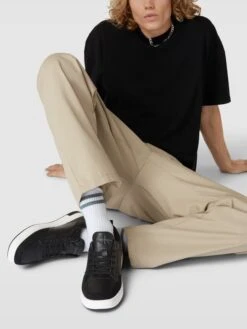 Calvin Klein Jeans Sneaker Mit Label-Detail Modell 'BASKET CUPSOLE' - Schwarz