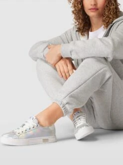 ARMANI EXCHANGE Sneaker Mit Label-Detail - Silber