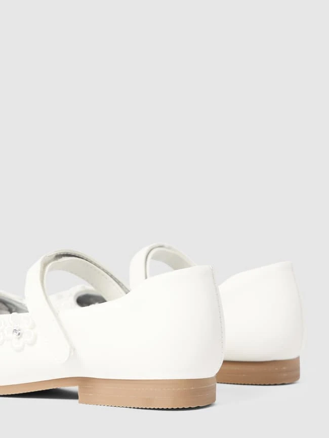 Happy Girls Ballerinas Mit Zier-Applikation - Ecru 4 Happy Girls Ballerinas Mit Zier-Applikation - Ecru – Bild 2