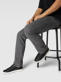 Levi’s® Acc. Sneaker Mit Label-Details Modell 'PIPER' - Schwarz