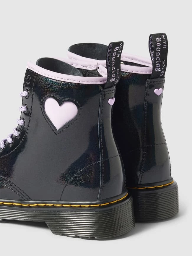 Dr. Martens Schnürboots Mit Motiv-Besatz - Schwarz 4 Dr. Martens Schnürboots Mit Motiv-Besatz - Schwarz – Bild 2