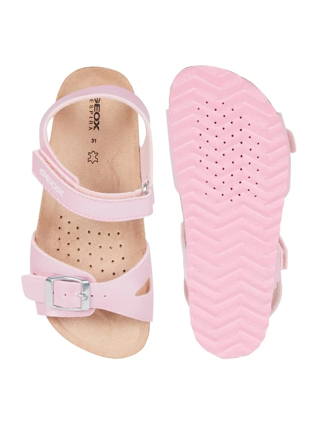 Geox Sandalen In Leder-Optik Modell 'Adriel' - Pink 6 Geox Sandalen In Leder-Optik Modell 'Adriel' - Pink – Bild 4