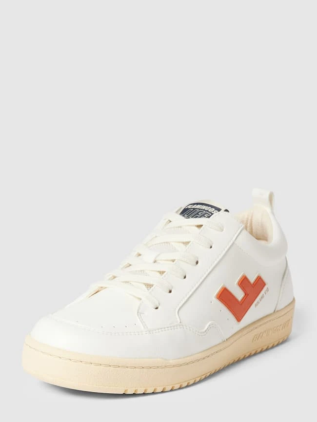 Flamingos Life Sneaker Mit Label-Details Modell 'Roland' - Orange 3 Flamingos Life Sneaker Mit Label-Details Modell 'Roland' - Orange