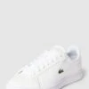 Lacoste Sneaker Mit Logo-Stickerei - Weiß