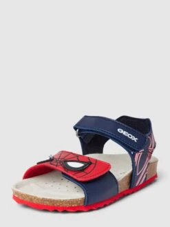 Geox Sandalen Mit Klettverschlüssen Modell 'CHALKI' - Marineblau