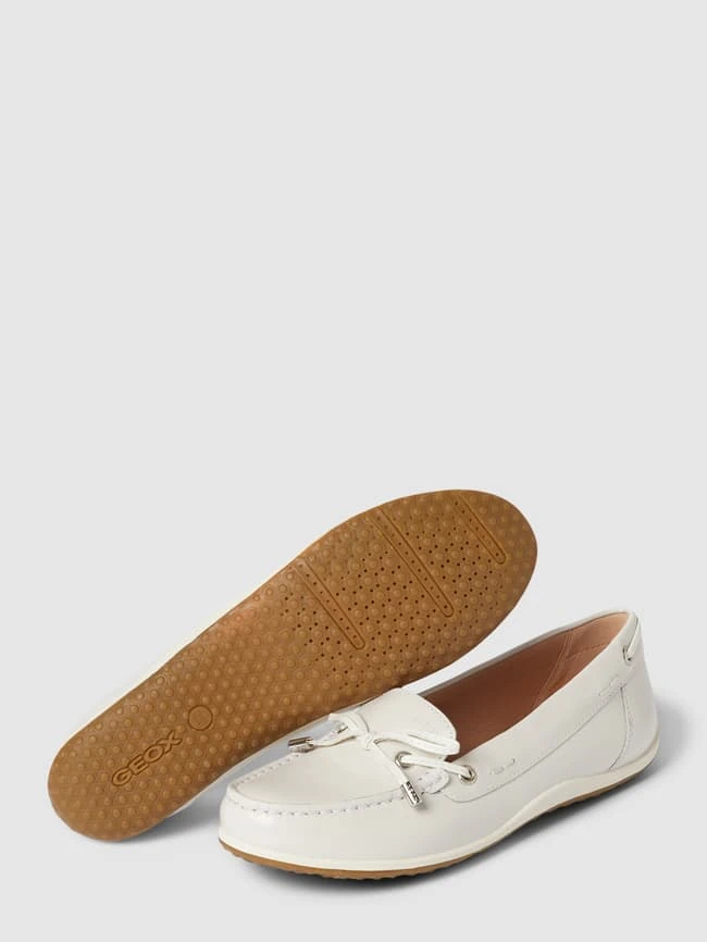 Geox Penny Loafer Mit Schleife Modell 'VEGA' - Weiß 7 Geox Penny Loafer Mit Schleife Modell 'VEGA' - Weiß – Bild 5