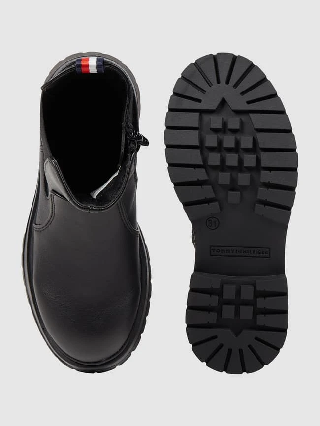 T.Hilfiger Kids Shoes Chelsea Boots In Leder-Optik Modell 'Ashlyn' - Schwarz 6 T.Hilfiger Kids Shoes Chelsea Boots In Leder-Optik Modell 'Ashlyn' - Schwarz – Bild 4