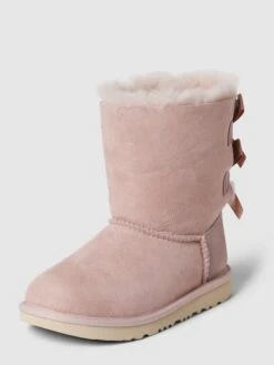 UGG Stiefel Mit Schleifen-Details Modell 'BAILEY' - Hellrosa