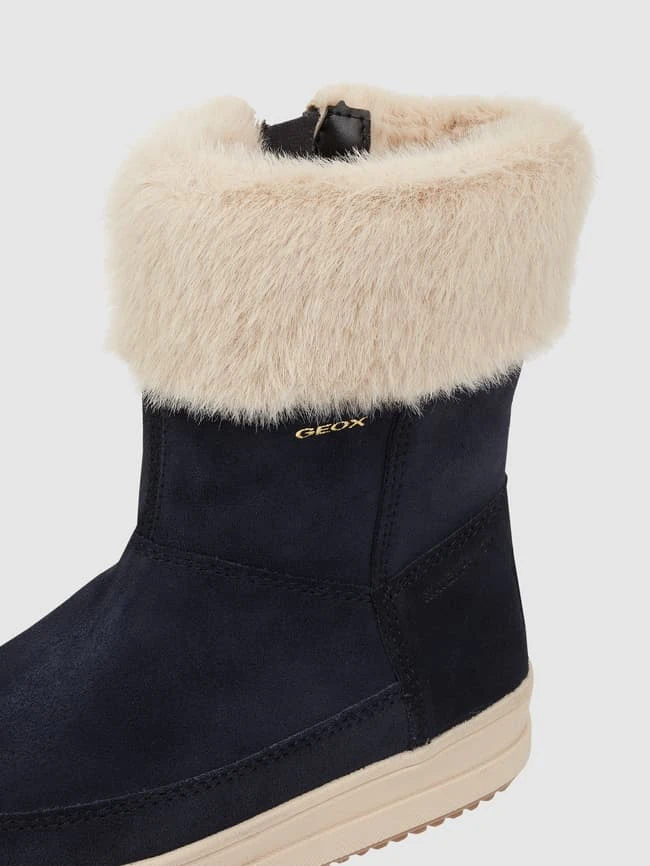 Geox Boots Aus Veloursleder Modell 'Rebecca' - Wasserdicht - Marineblau 4 Geox Boots Aus Veloursleder Modell 'Rebecca' - Wasserdicht - Marineblau – Bild 2