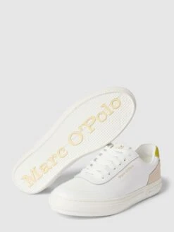 Marc O'Polo Sneaker Aus Leder Mit Kontrastbesatz - Weiß -Geox Verkaufsgeschäft ah44kdaiap7jccal8l1jck9j8t436k2d8d24qla368rkegi8ah358j9k9t534dad916kggih9t34ggq58d3j8phkc4q30e9oc8rjaopkckr3gohi74sj0dpoclj32p3370sj2cg