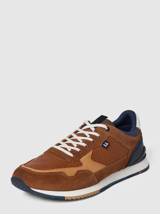 Lloyd Sneaker Mit Farbkontrasten Modell 'EMILIAN' - Cognac 4 Lloyd Sneaker Mit Farbkontrasten Modell 'EMILIAN' - Cognac – Bild 2