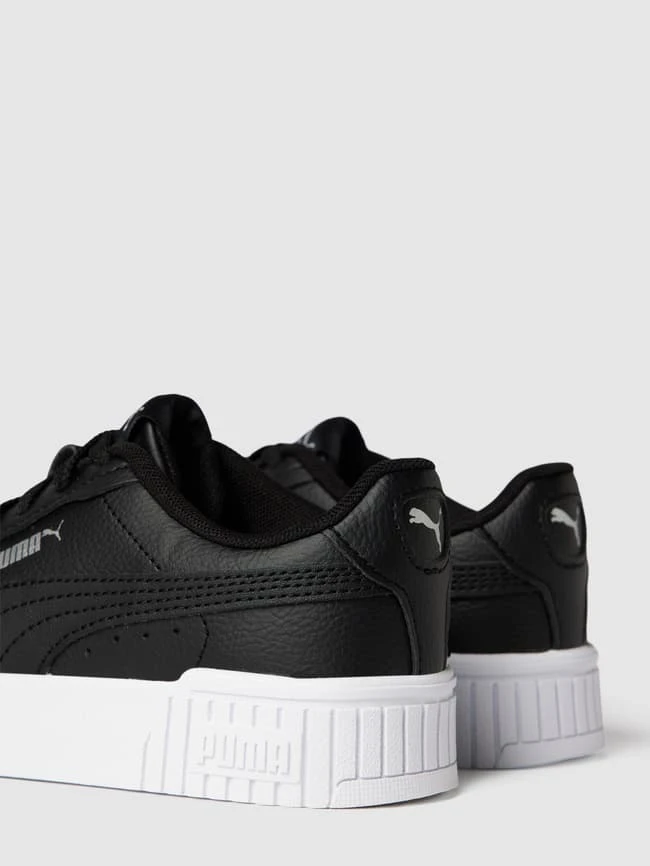 Puma Sneaker Mit Label-Print In Metallic Modell 'CARINA' - Schwarz 4 Puma Sneaker Mit Label-Print In Metallic Modell 'CARINA' - Schwarz – Bild 2