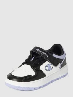 CHAMPION Sneaker Mit Label-Details Modell 'REBOUND 2.0 LOW G' - Schwarz