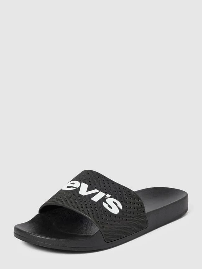 Levi’s® Acc. Slides Mit Label-Print Modell 'JUNE' - Schwarz 4 Levi’s® Acc. Slides Mit Label-Print Modell 'JUNE' - Schwarz – Bild 2