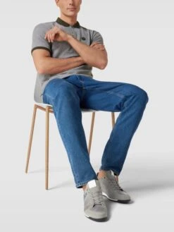 Pantofola DOro Sneaker Aus Leder Modell 'AVEZZANO UOMO' - Hellgrau