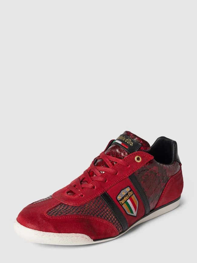 Pantofola DOro Sneaker Mit Tonalem Besatz Modell 'FORTEZZA' - Rot 4 Pantofola DOro Sneaker Mit Tonalem Besatz Modell 'FORTEZZA' - Rot – Bild 2