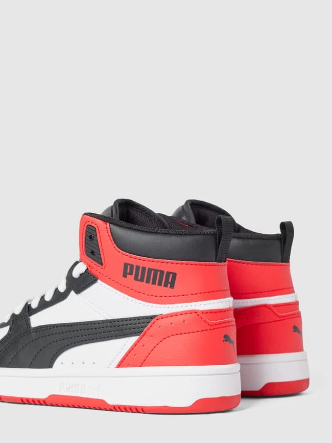Puma High Top Sneaker Mit Label-Details - Weiß 4 Puma High Top Sneaker Mit Label-Details - Weiß – Bild 2