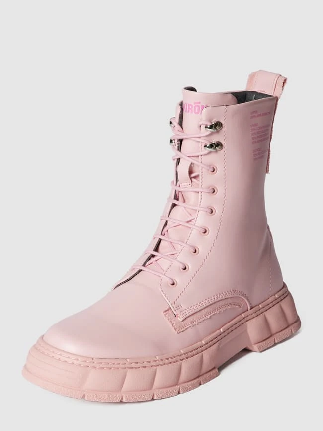 Viron Boots Mit Label-Schriftzug - Rosa 4 Viron Boots Mit Label-Schriftzug - Rosa – Bild 2