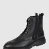Antony Morato Boots In Leder-Optik - Schwarz
