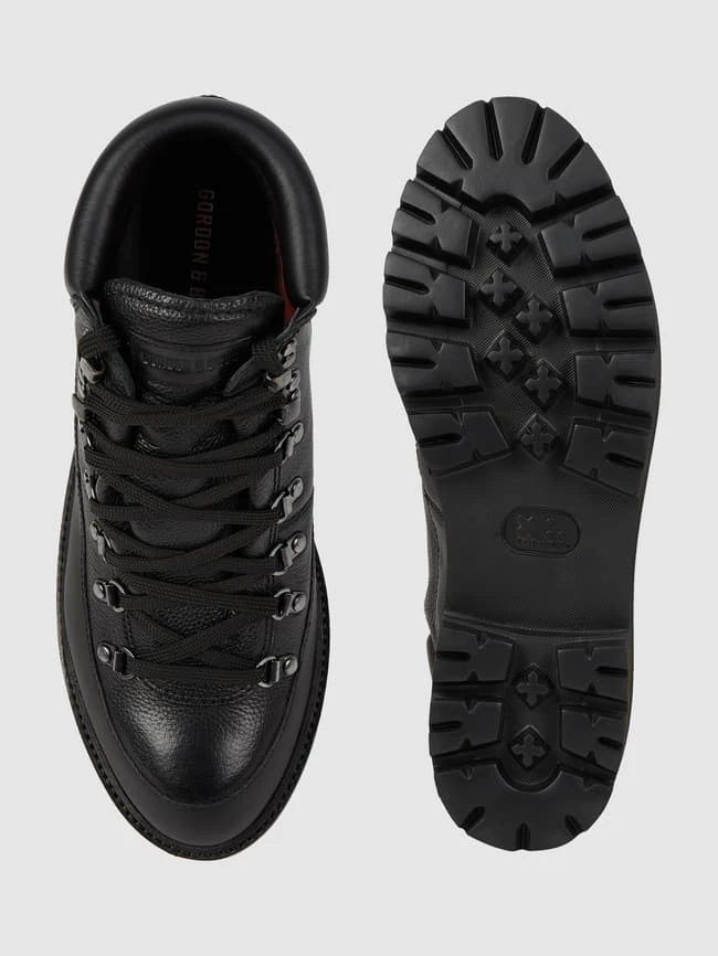 Gordon & Bros Boots In Leder-Optik Modell 'Ken' - Schwarz 6 Gordon & Bros Boots In Leder-Optik Modell 'Ken' - Schwarz – Bild 4