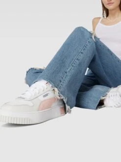 Puma Sneaker Mit Label-Details Modell 'Carina' - Rosa